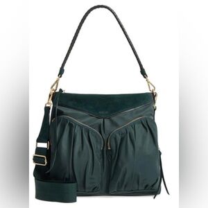 MZ Wallace Thompson Hobo crossbody - Mallard Green